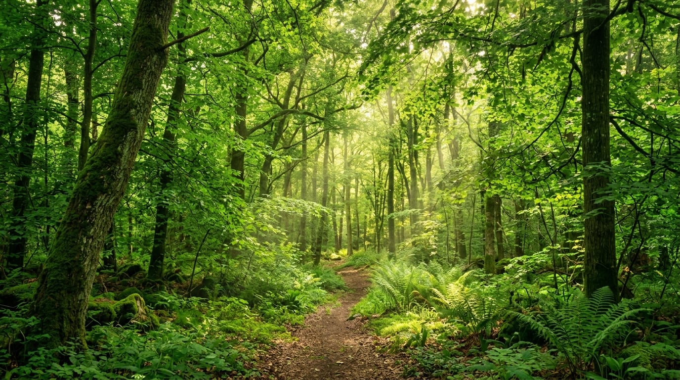 Forêt luxuriante